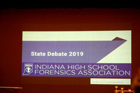 2019 IHSFA State Debate Tournament, Southport HS, Jan 25-26